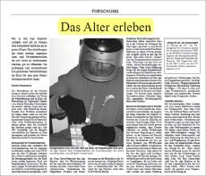 CH-Forschung: Das Alter erleben