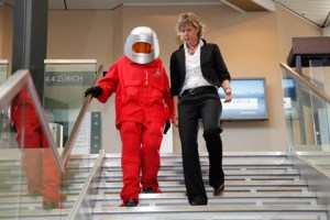 Selbst erleben, welche Ängste eine Treppe auslösen kann.